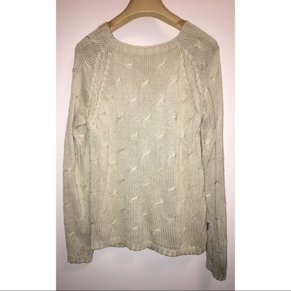 Erol Braid Knit Silk Cotton Blouse Summer Sweater Cream - Picture 1 of 4